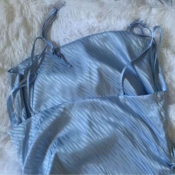 SUPERDOWN BLUE MINI DRESS - Picture 11 of 16